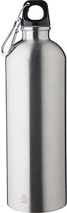 Láhev z recyklované nerezové oceli 750 ml, šedá