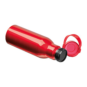 Lahev z recyklovaného hliníku 750 ml, červená