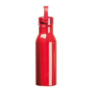 Lahev z recyklovaného hliníku 750 ml, červená