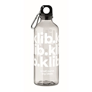 Láhev z RPET 500 ml, transparentní