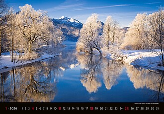 Landscapes 2024, nástěnný kalendář, prodloužená záda