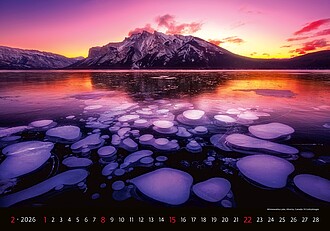 Landscapes 2024, nástěnný kalendář, prodloužená záda