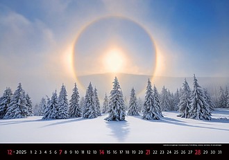 Landscapes 2024, nástěnný kalendář, prodloužená záda