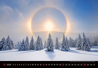 Landscapes 2027, nástěnný kalendář, prodloužená záda