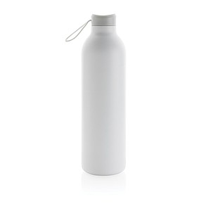 LARNAKA Vakuová termoska z recyklované nerezové oceli, 1000 ml, bílá