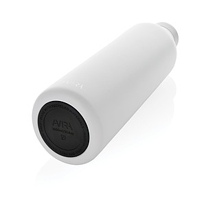 LARNAKA Vakuová termoska z recyklované nerezové oceli, 1000 ml, bílá