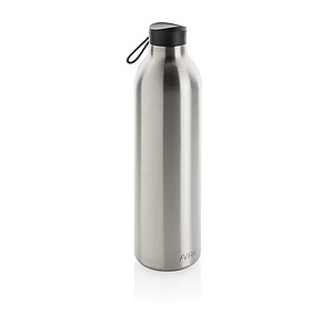 LARNAKA Vakuová termoska z recyklované nerezové oceli, 1000 ml, stříbrná