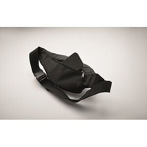 Ledvinka z 600D RPET, černá