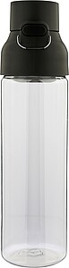 Lehká tritanová láhev s barevným víčkem 750 ml, černá - reklamní předměty