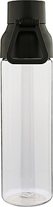 Lehká tritanová láhev s barevným víčkem 750 ml, černá