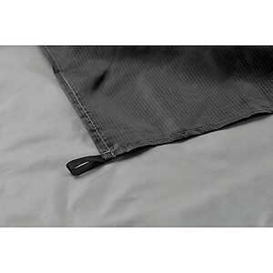 Lehká velká plážová deka, černá