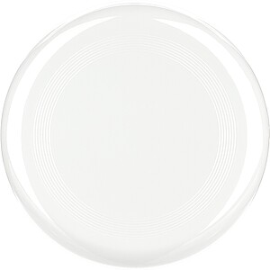 Létající talíř o průměru 21 cm, bílá - reklamní předměty