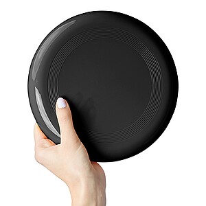 Létající talíř o průměru 21 cm, černá