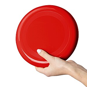 Létající talíř o průměru 21 cm, červená