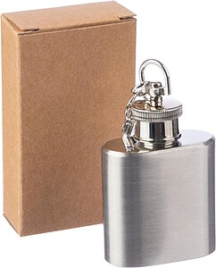 Likérka z nerezové oceli, 30 ml, stříbrná
