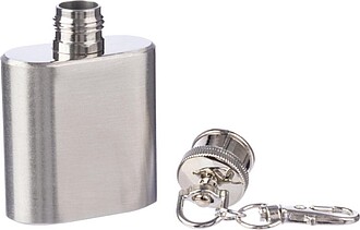 Likérka z nerezové oceli, 30 ml, stříbrná