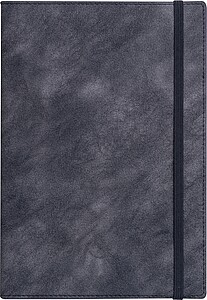 Linkovaný zápisník A5, černá