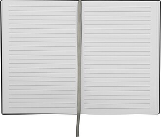 Linkovaný zápisník A5, šedá