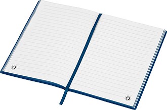Linkovaný zápisník A5, tmavě modrá