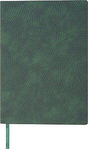 Linkovaný zápisník A8, tmavě zelená