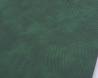 Linkovaný zápisník A8, tmavě zelená