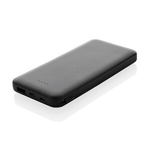 Lockhart RCS powerbanka 10 000 mAh s integrovanými kabely, černá - reklamní předměty