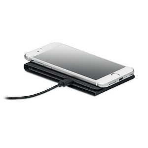 LOWAR Stojánek na mobilní telefon s 10W bezdrátovou nabíječkou, tmavě šedý