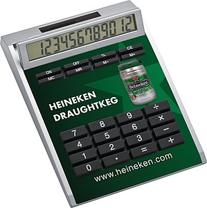 LURSA 12-místná kalkulačka pro celoplošný tisk