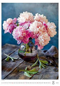 Magic Flowers 2027, nástěnný kalendář, prodloužená záda
