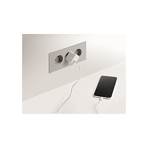 Magnet. powerbanka 5000mAh,set, bílá