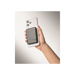 Magnet. powerbanka 5000mAh,set, černá