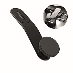 Magnetická 15W autonabíječka, černá - reklamní předměty