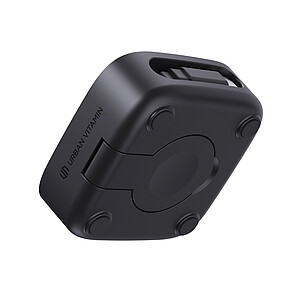 Magnetická bezdrátová nabíječka 2v1 15W Urban Vitamin, černá