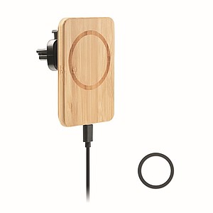 Magnetická bezdrátová nabíječka s držákem do auta - reklamní předměty