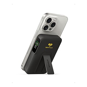 Magnetická powerbanka 10 000 mAh, černá