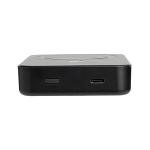 Magnetická powerbanka 10 000mAh z RCS RPET, černá