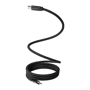 Magnetický 60W kabel USB-C, černá