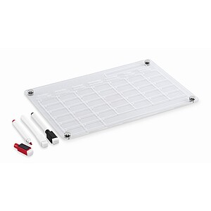 Magnetický akrylový plánovač, transparentní