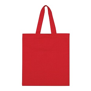 Malá bavlněná nákupní taška, červená