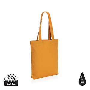 Malá nákupní taška z recyklovaného materiálu, oranžová