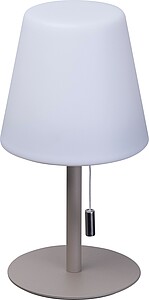 Malá venkovní lampička měnící barvy, bílá - reklamní předměty