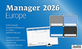 Manager Europe 2026, stolní kalendář