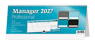 Manager Professional 2027, stolní kalendář - reklamní kalendáře