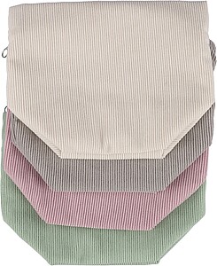 Manšestrová kosmetická taška, béžová