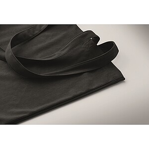 Manšestrová nákupní taška, černá