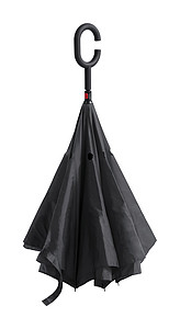 Manuální deštník, pr. 108cm, opačné otvírání, černý
