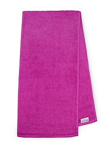 MASEWERA Sportovní ručník 30x130 450 gr/m2, růžová - ručníky s potiskem