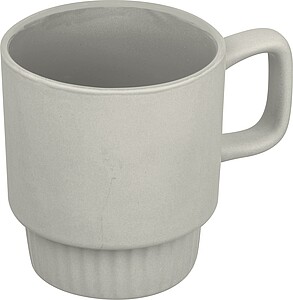 Matný keramický hrek 300 ml, šedá