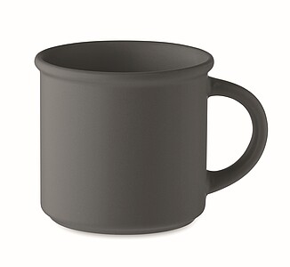 Matný keramický hrnek 300 ml, tmavě šedá