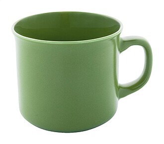 Matný vintage hrnek, světle zelená - reklamní hrnky